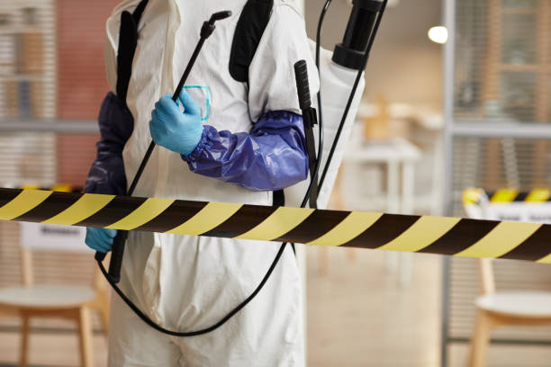 Professional Blood Cleanup technician working in Hartford, WI